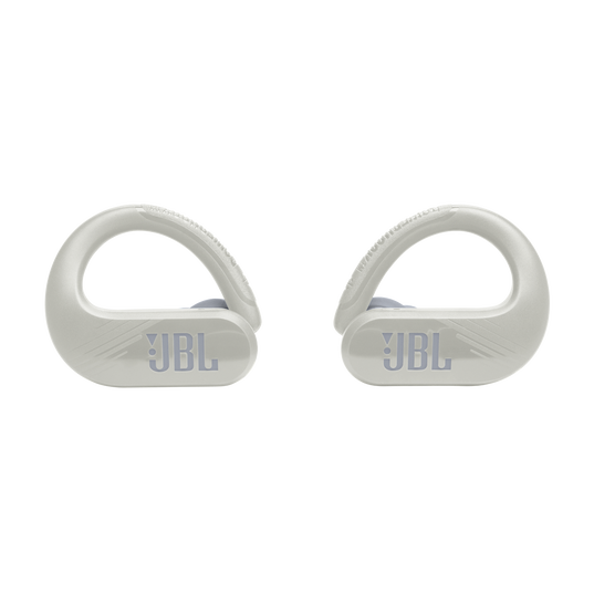 JBL Endurance Peak 3 - White - Dust and water proof True Wireless active earbuds - Detailshot 1